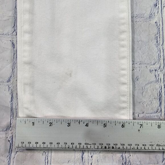 Banana Republic WOMENS SIZE 28 Jeans Skinny Denim White Low Rise Stretch - Picture 2 of 12